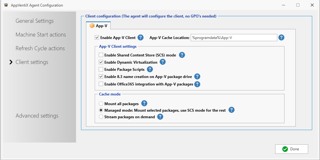 Configure AppVentiX